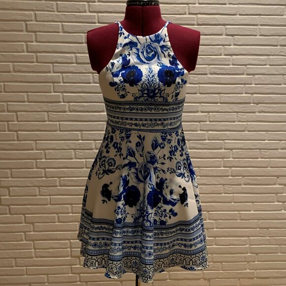 Halter Floral Dress Size S - Picture 1 of 1